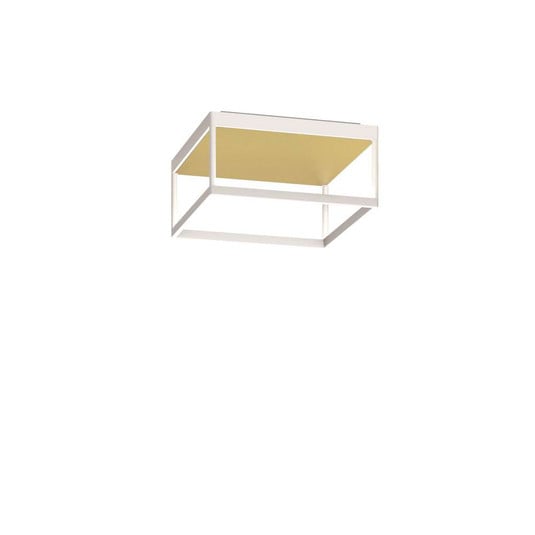 Reflex 2 Candeeiro de teto LED, dourado/branco, 15 cm - Serien Lighting