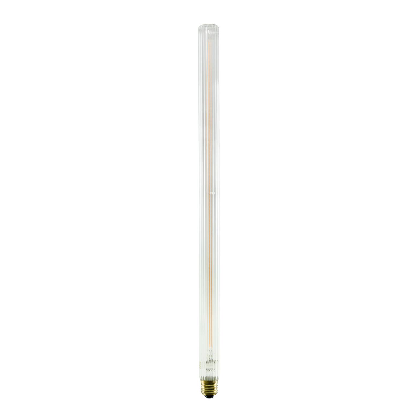 SEGULA LED E27 T55 5W 2.200K klar geriffelt dimm