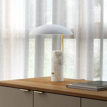 Bordslampa Mademoiselles med marmorsockel