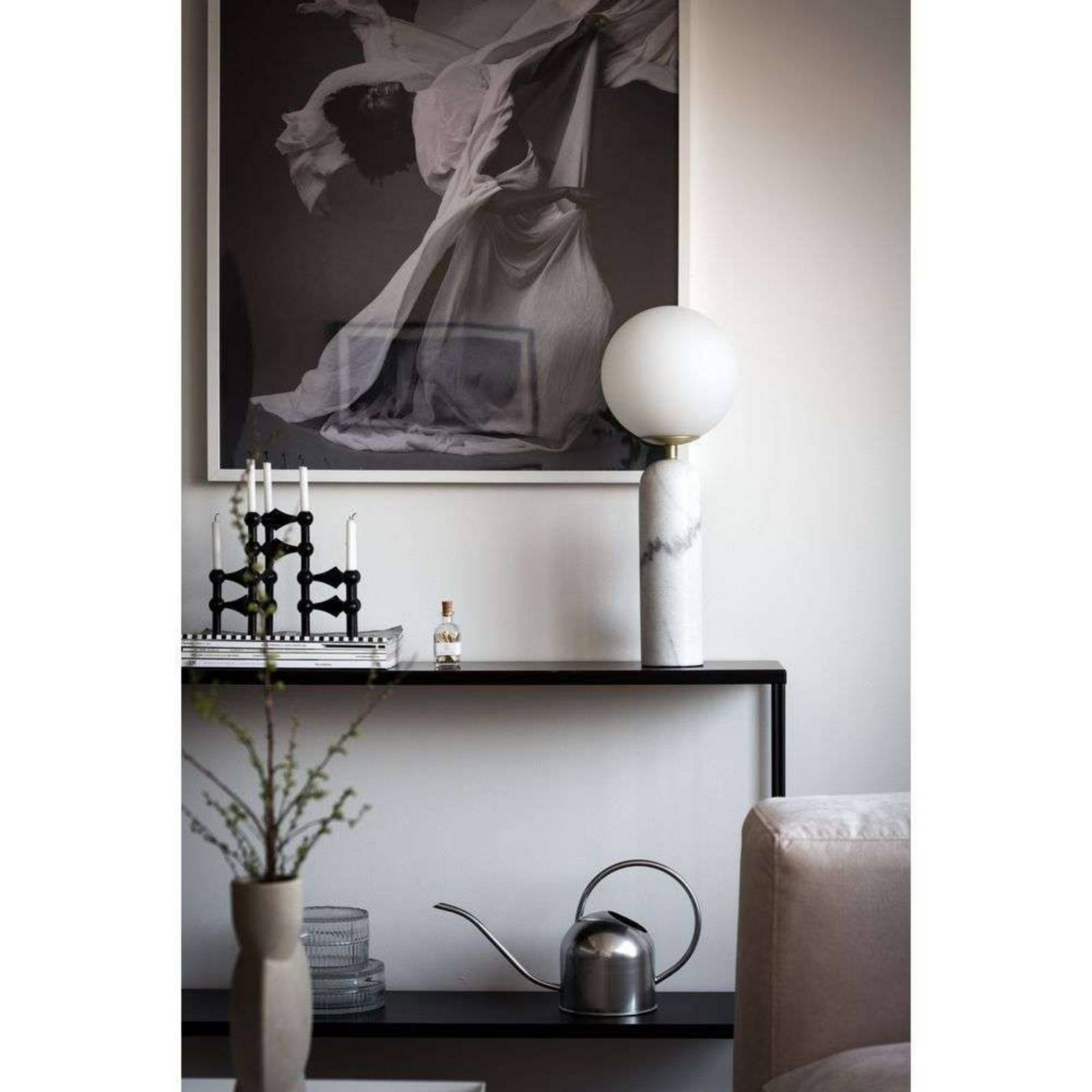 Globen Lighting Tischleuchte Torrano, weiß, Höhe 53 cm günstig online kaufen