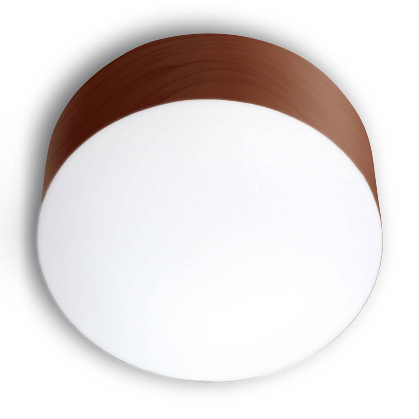 LZF Gea loftlampe 0-10 V dæmpes Ø 30 cm chokolade