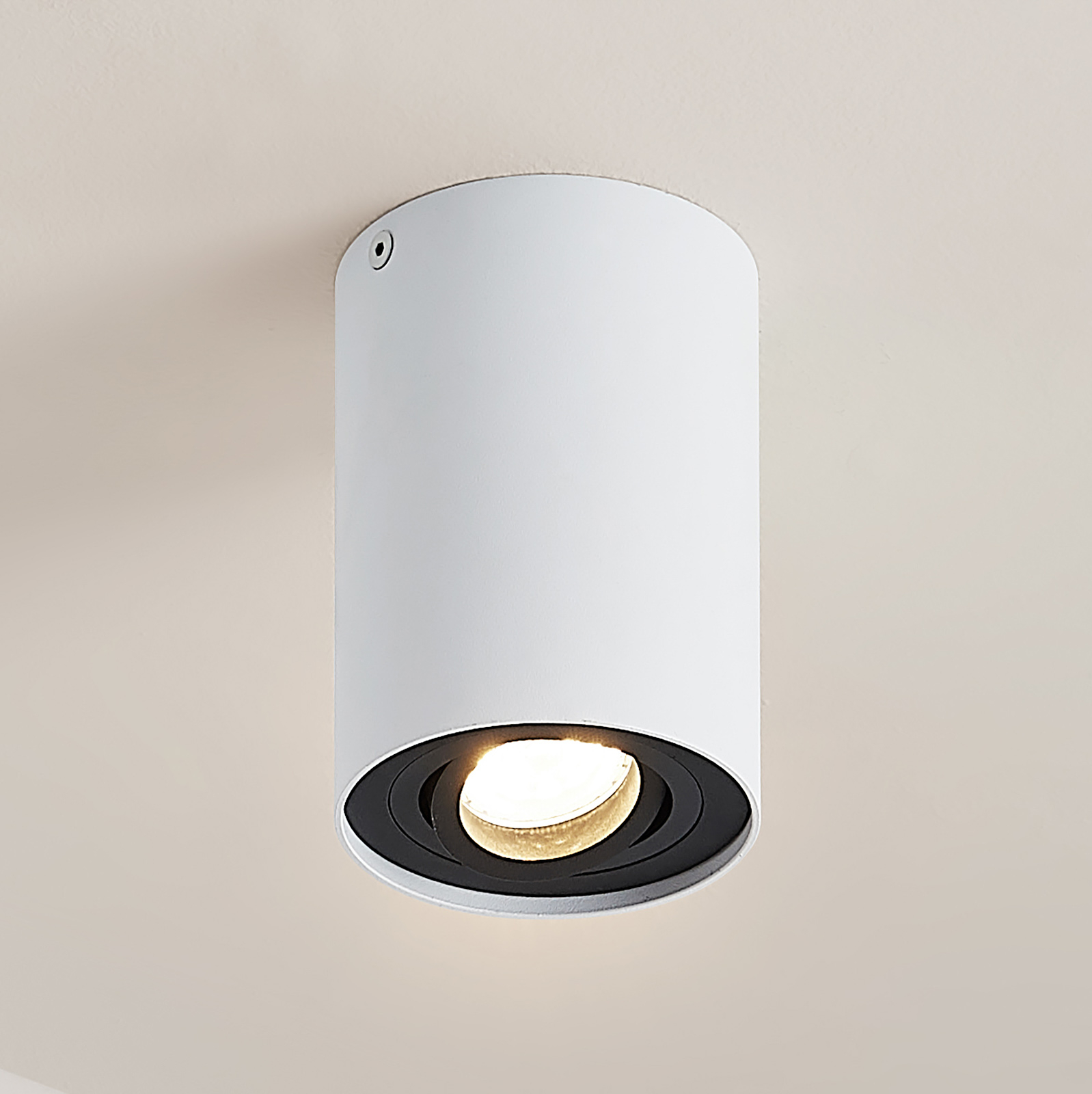 Jolina Round Stropné Lampa Black/White - Arcchio