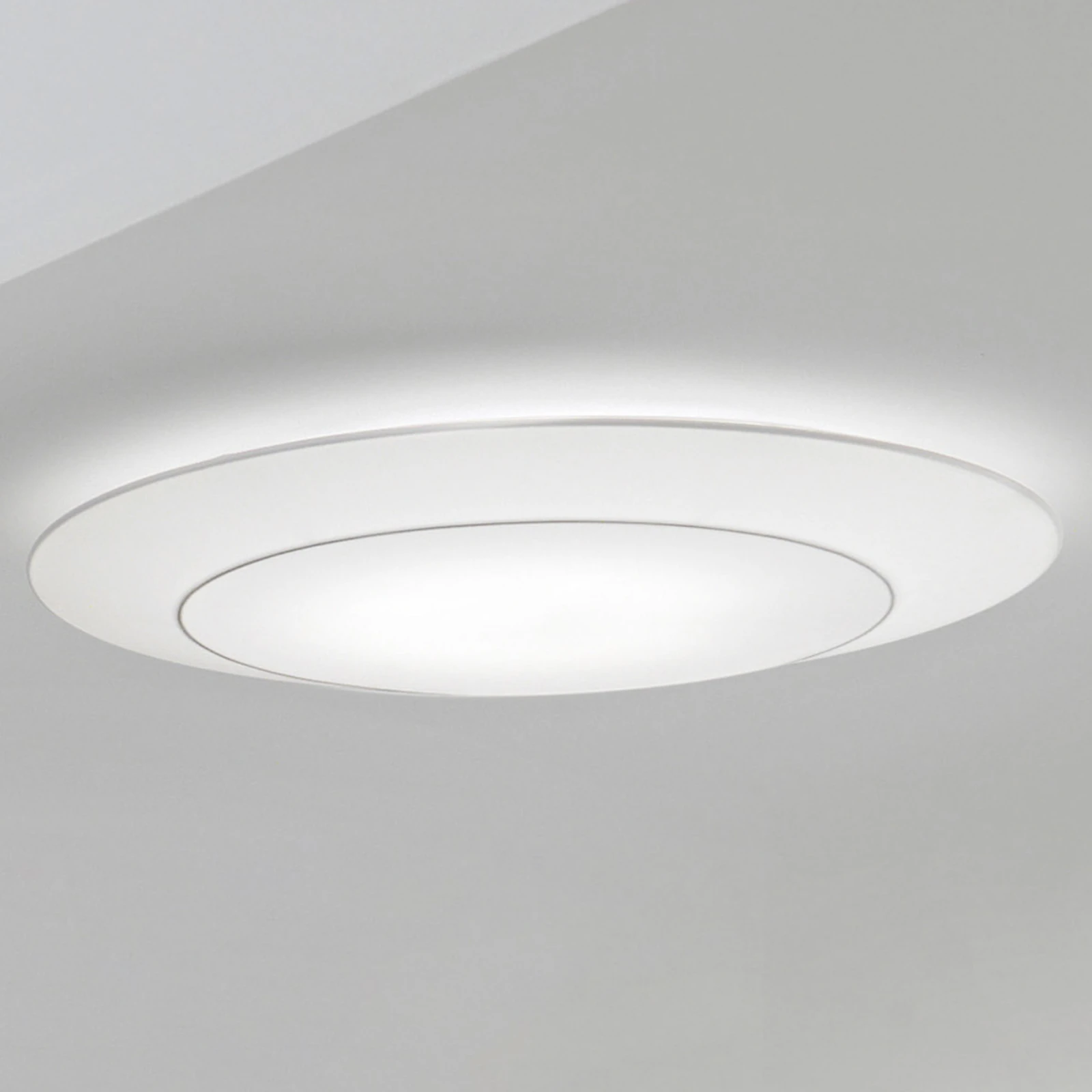 Modo Luce Ring Tonda Deckenlampe TRIAC weiß Ø65cm