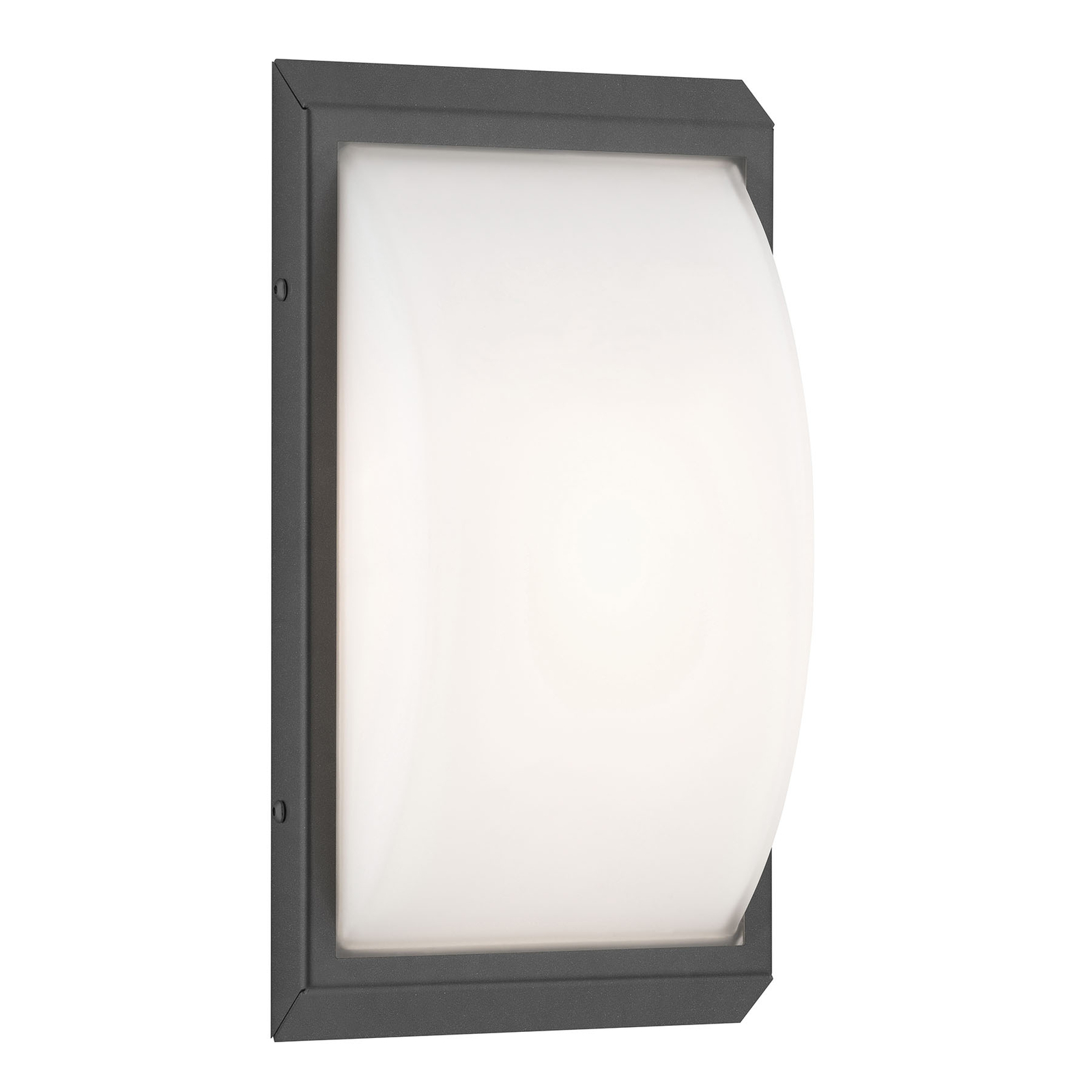 053 LED outdoor wall lamp stainless steel graphite