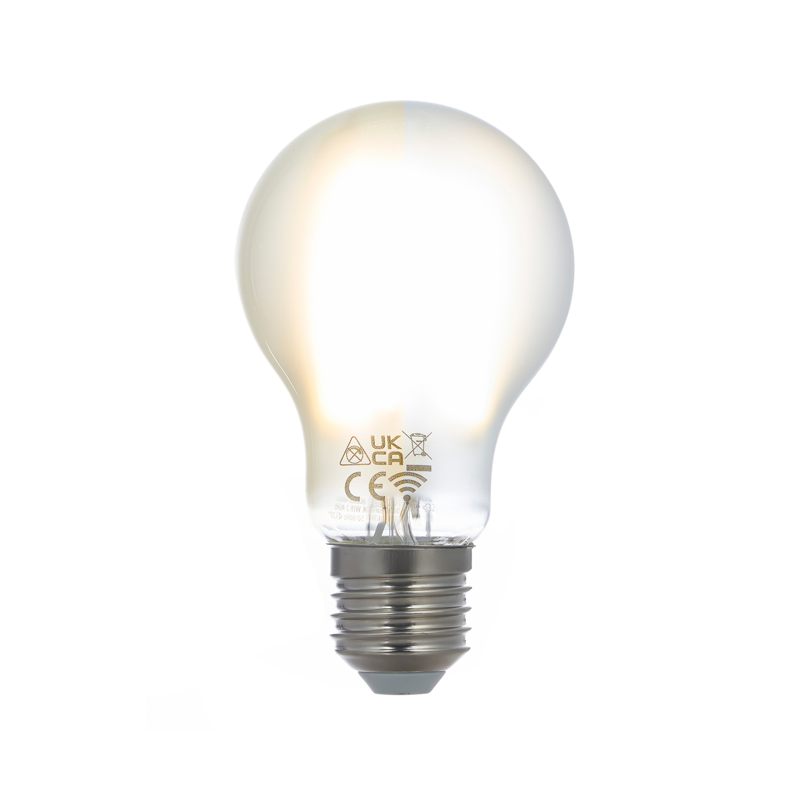 LUUMR Lampadina LED intelligente, 2 pezzi, E27, A60, 7W, opaca, Tuya