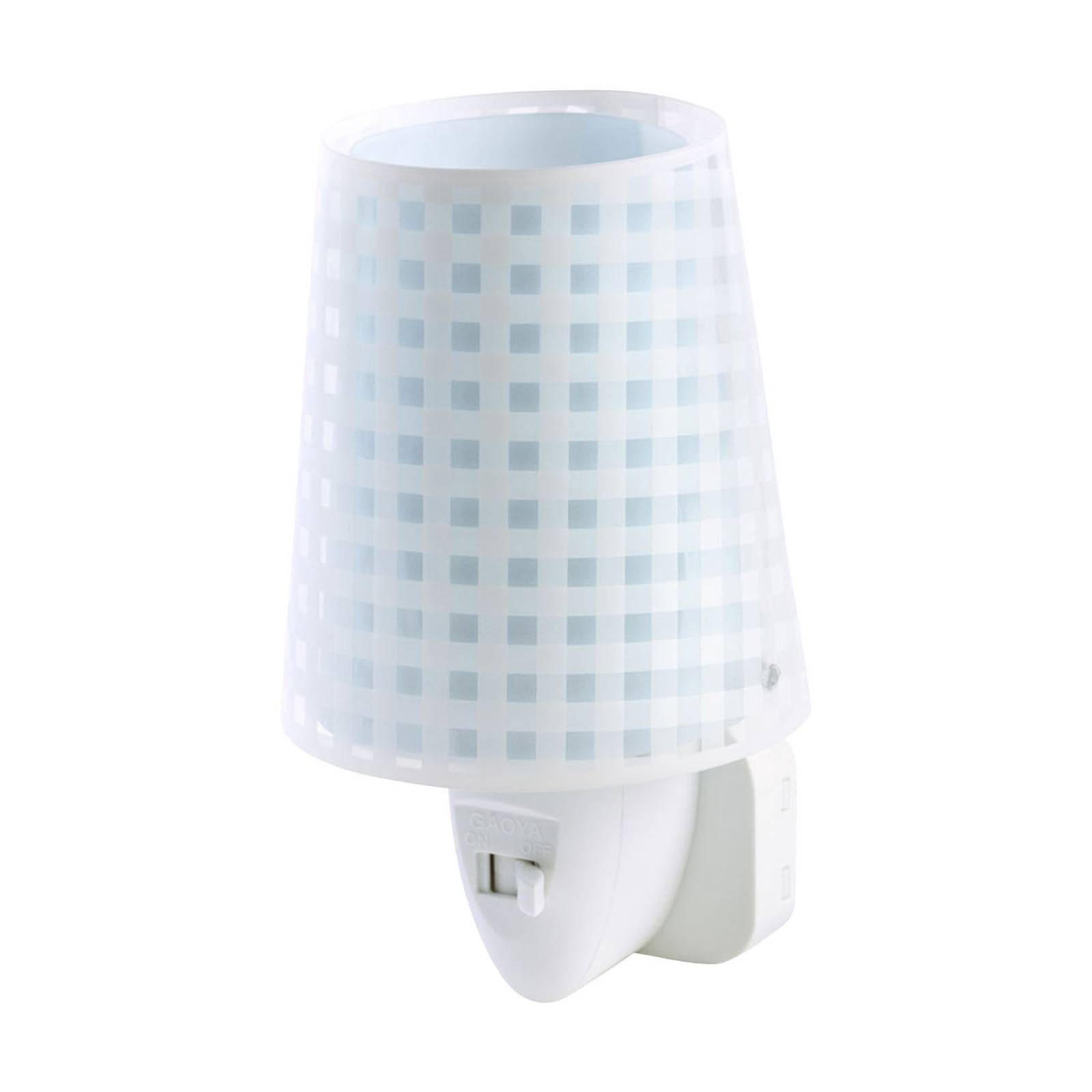 Dalber LED nachtlamp Vichy in blauw - Klem -/ stekkerlamp - Kinderkamer - kunststof