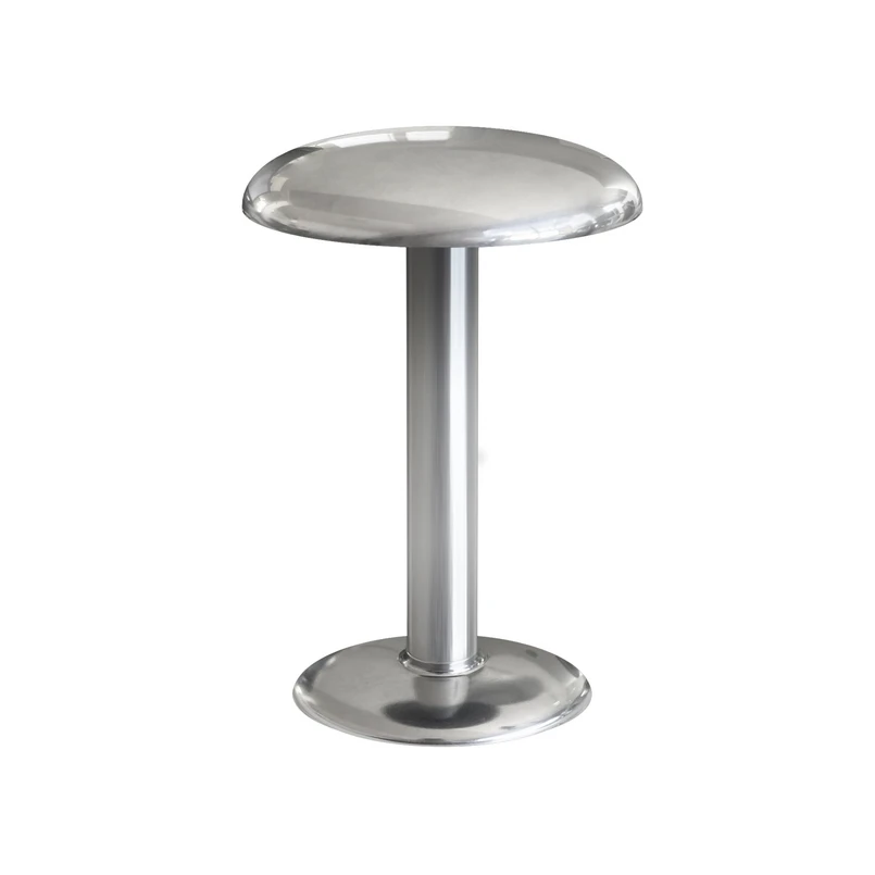 Flos Architectural - Gustave Portable Table Lamp Polished Silver Flos