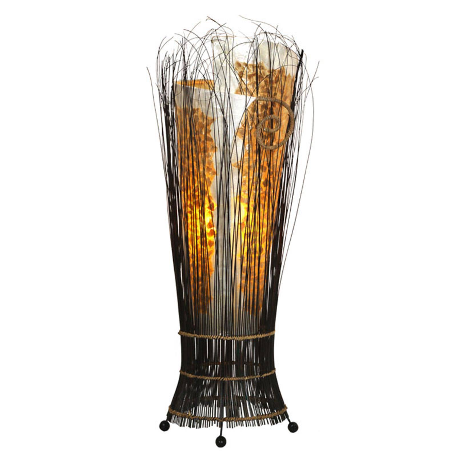 Levně Exotická stojací lampa Yuni 70 cm