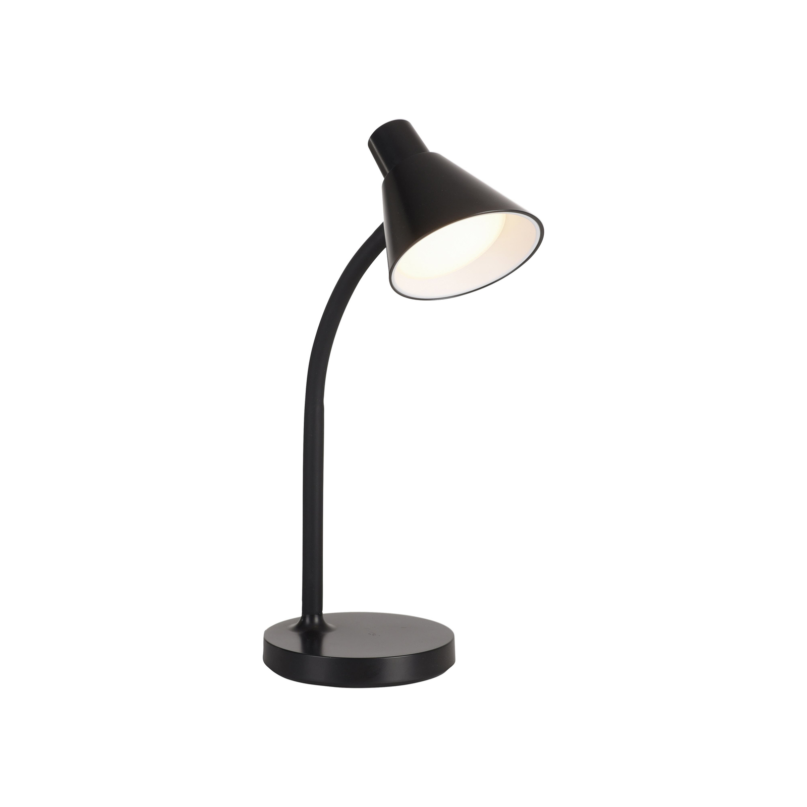 BARA LJUS. LED-bordslampa Pixie, plast, svart