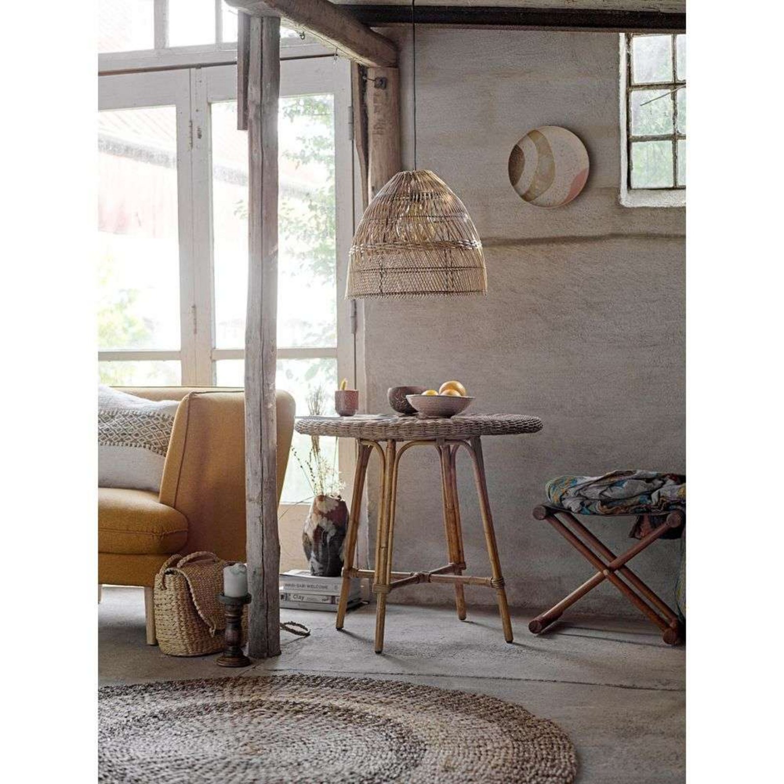 Malic Rug Nature/Seagrass - Bloomingville