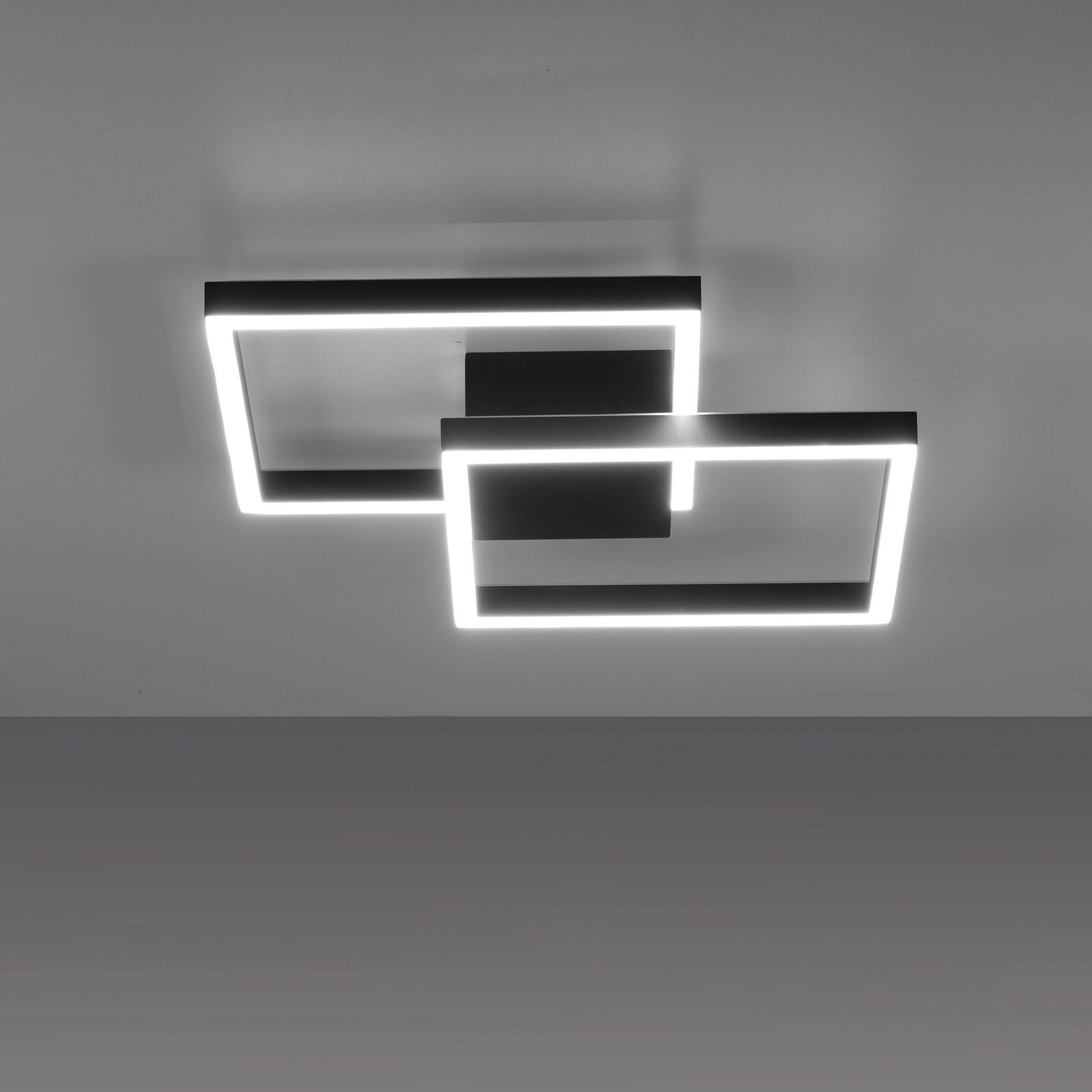 Paul Neuhaus Q-MARKO -LED-kattovalo 2x, kulmikas