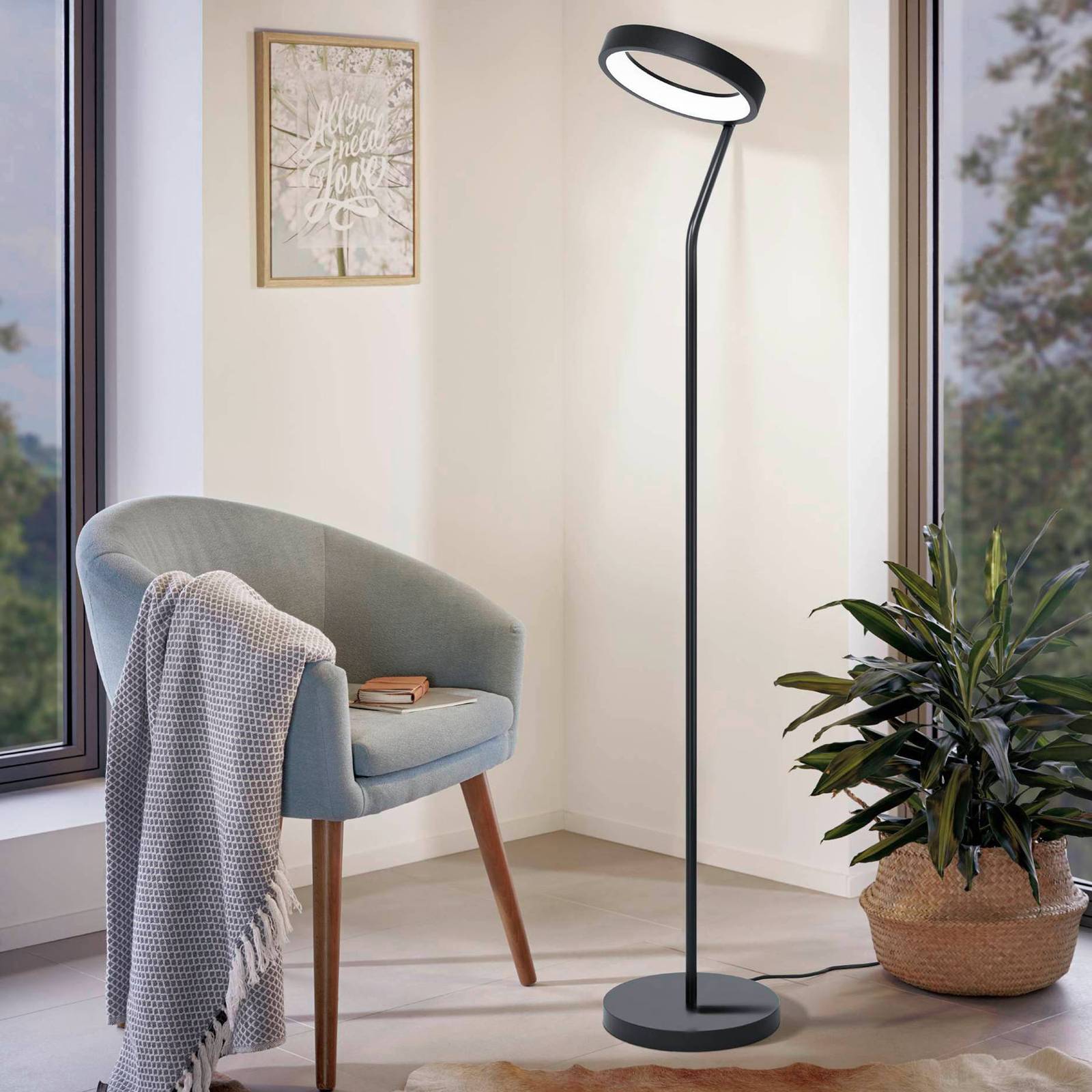 Image of EGLO connect Marghera-C lampadaire LED 9002759990312