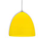 Yellow silicon pendant light Fancy