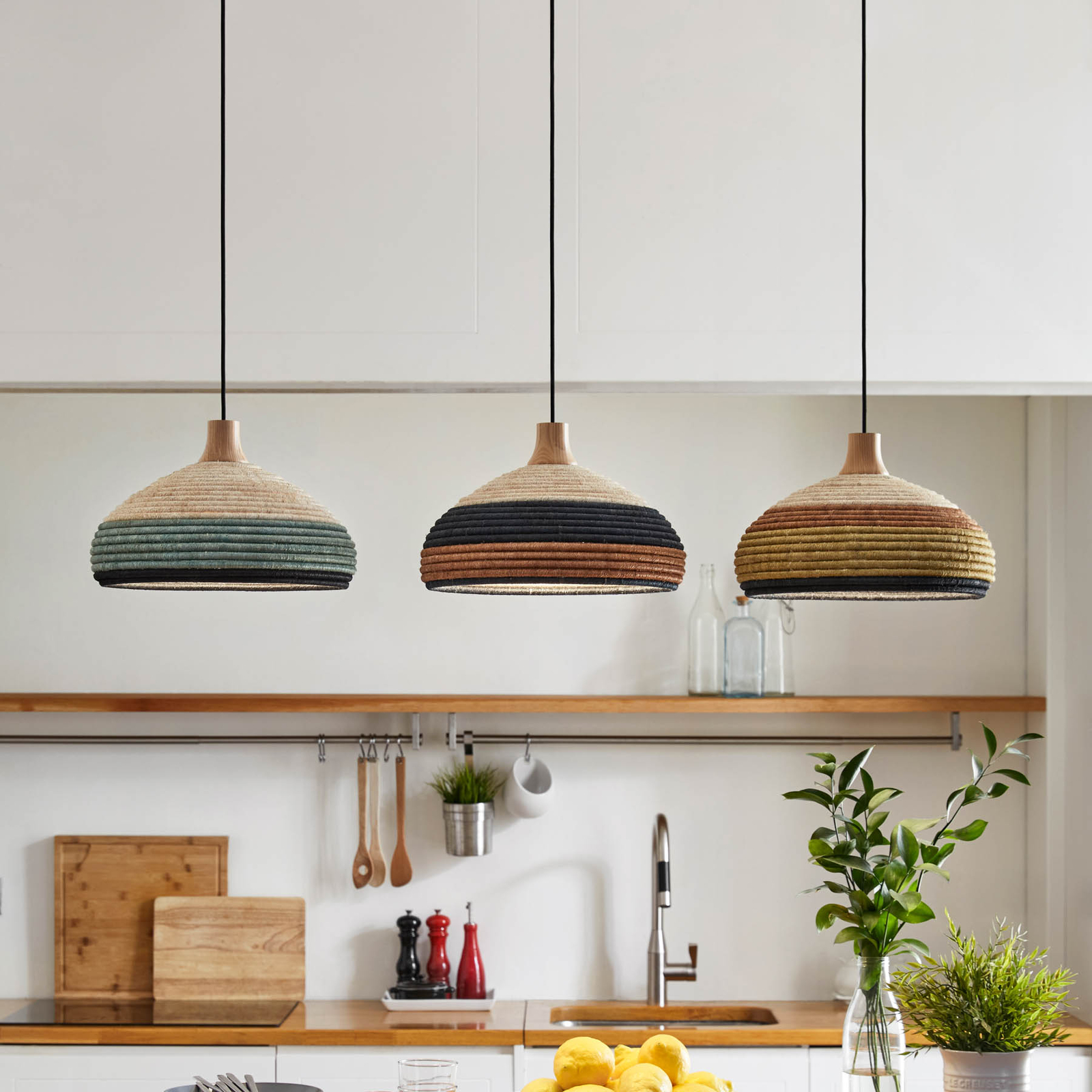 Grass Lampada a Sospensione S Brown - Forestier