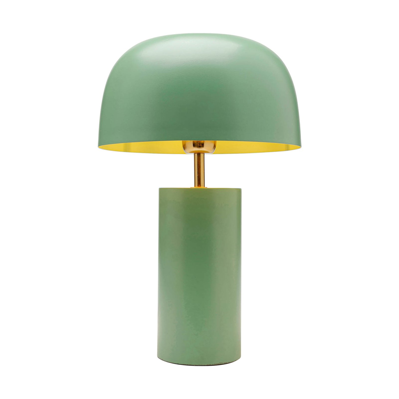 KARE bordlampe Loungy, grøn, stål, højde 38 cm