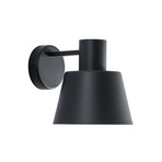 Dunka wall light, anthracite, 1-bulb, steel, height 17 cm