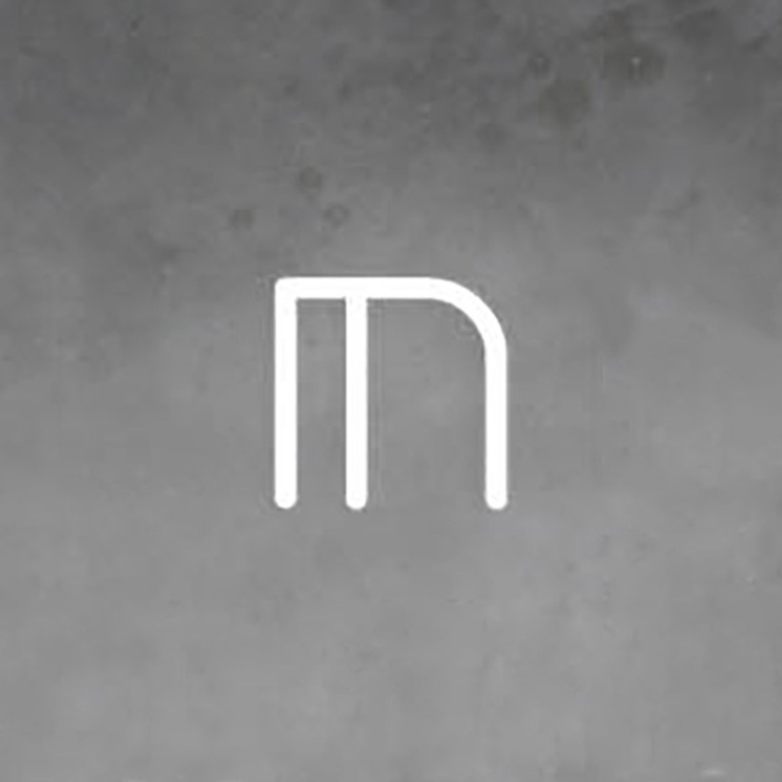 Artemide Alphabet of Light -seinävalo, M-kirjain