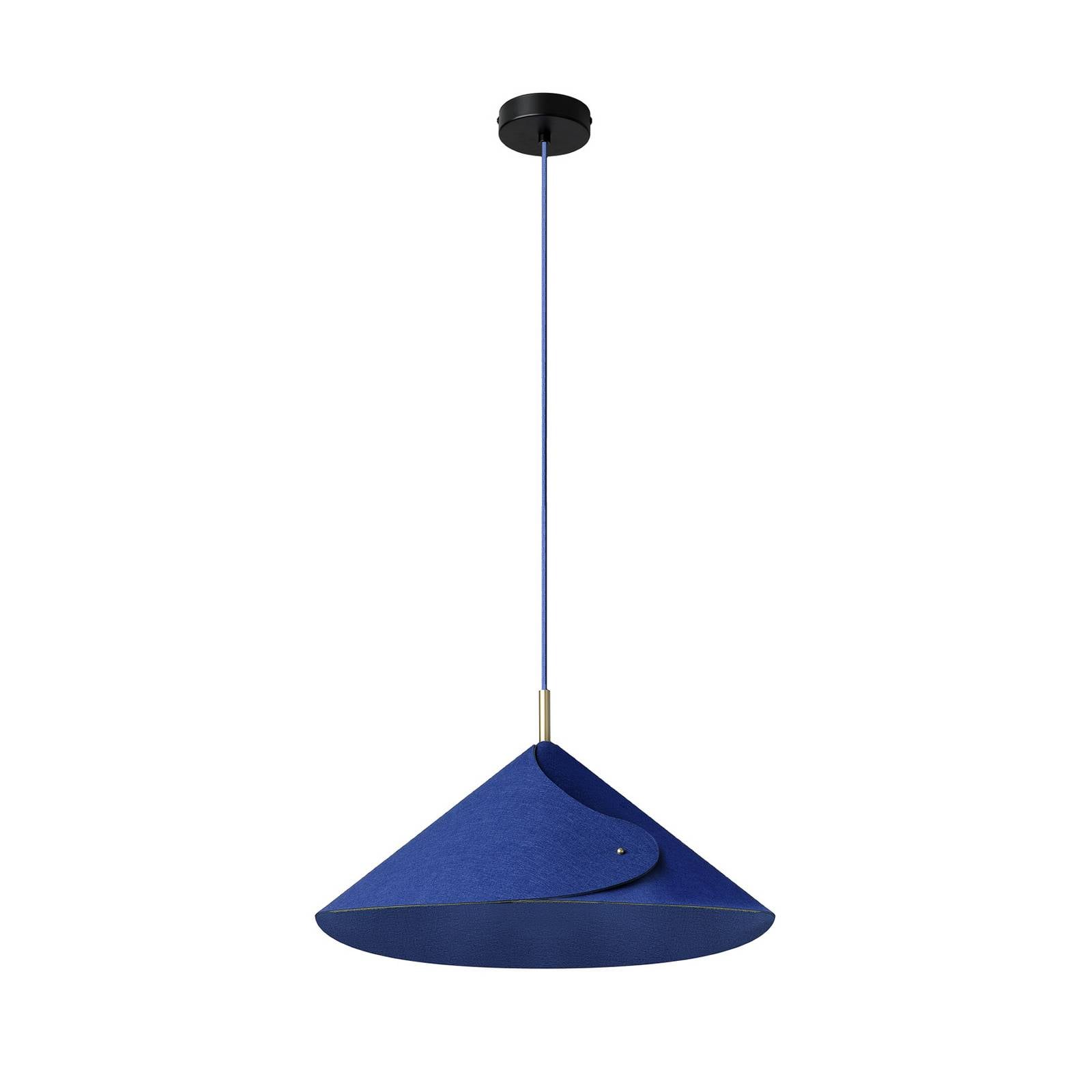 OSRAM Hängeleuchte Decor Flip, blau, Filz, E14, verstellbar