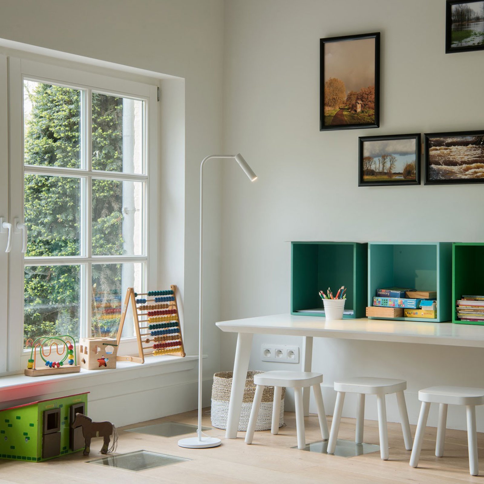 Karpo Lampadar White - SLV