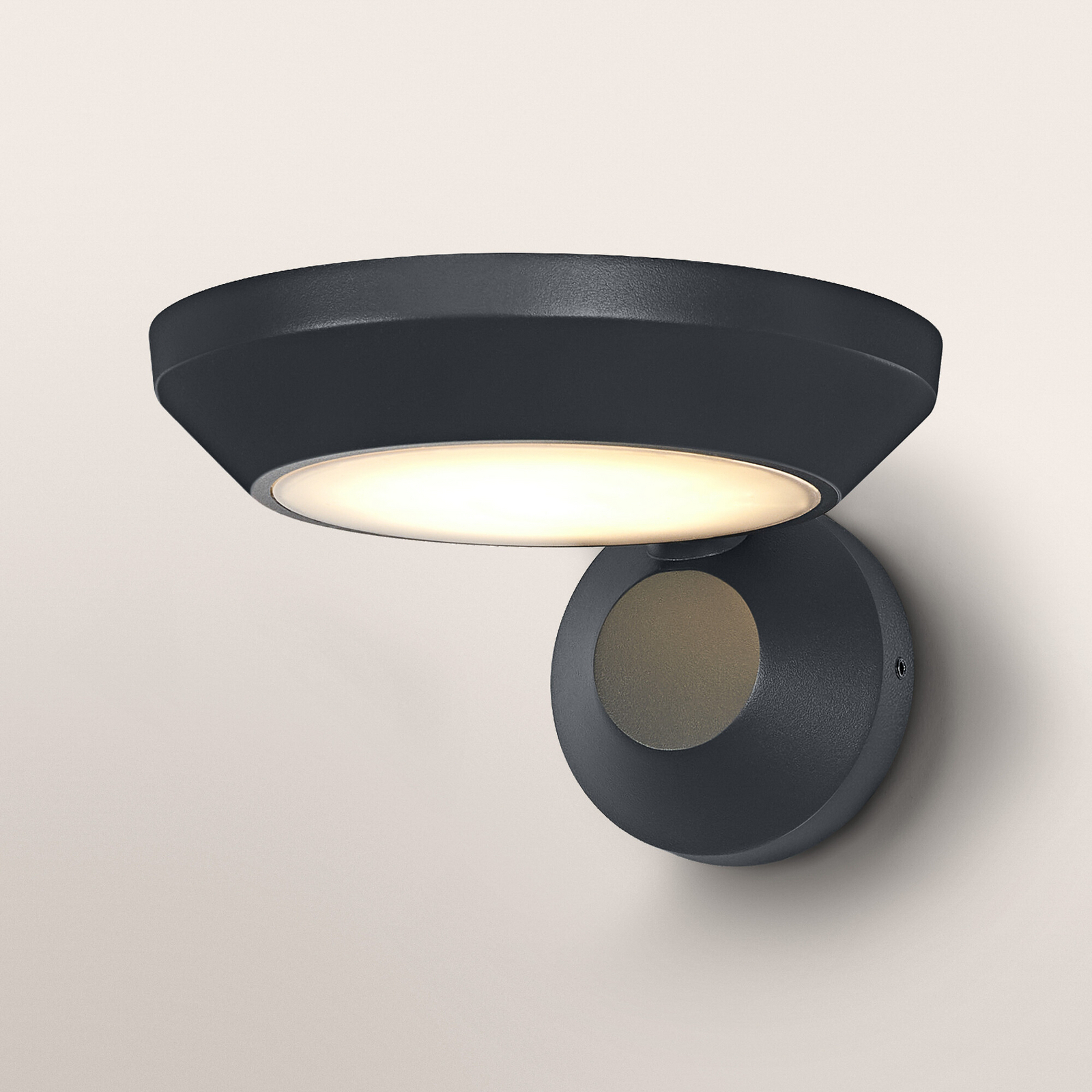 OSRAM LED-ulkoseinälamppu ENDURA STYLE tummanharmaa, 18 cm, IP65 OSRAM LED-ulkoseinälamppu ENDURA STYLE tummanharmaa, 18 cm, IP65
