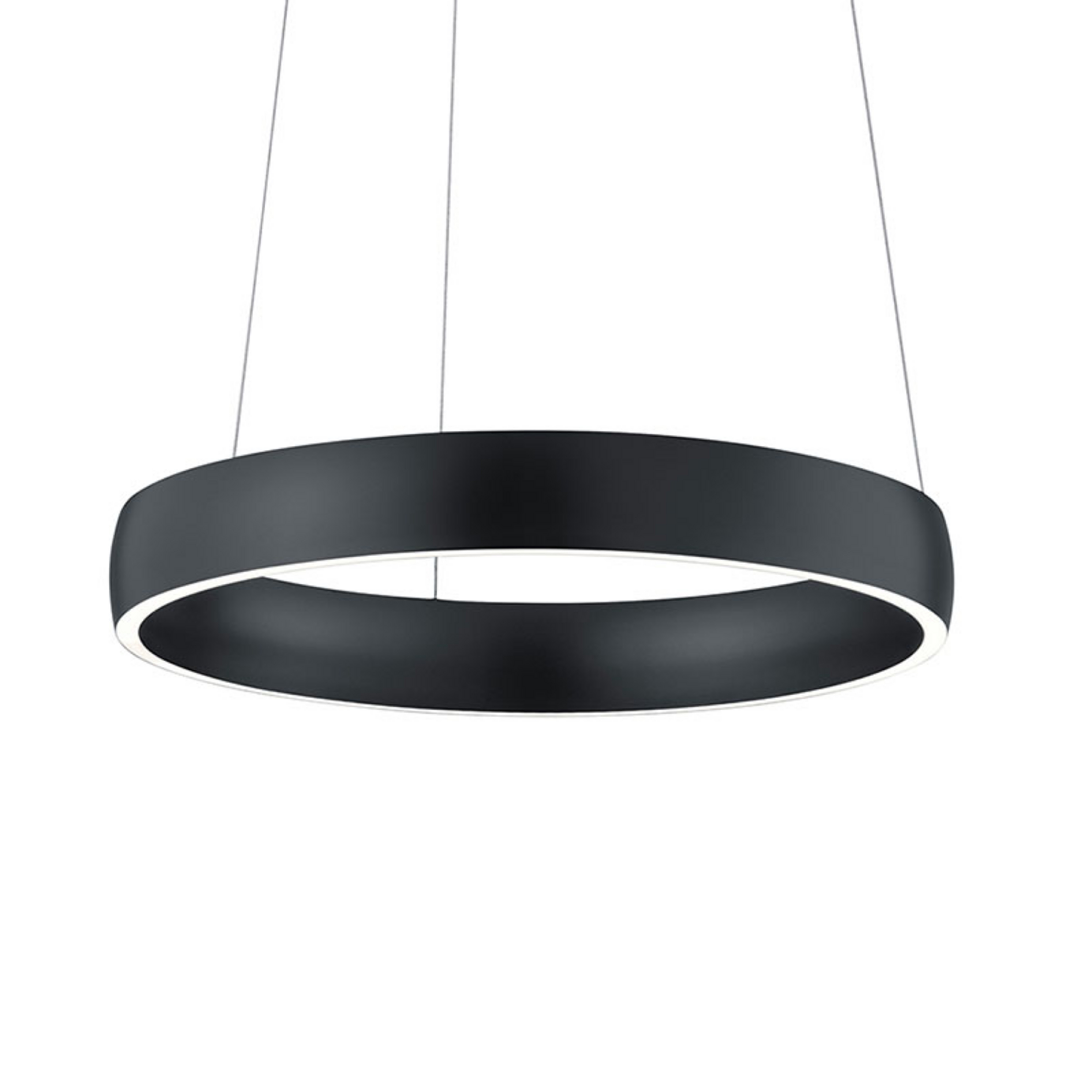 Suspension LED Sara-40 noire, 2 200-3 000 K