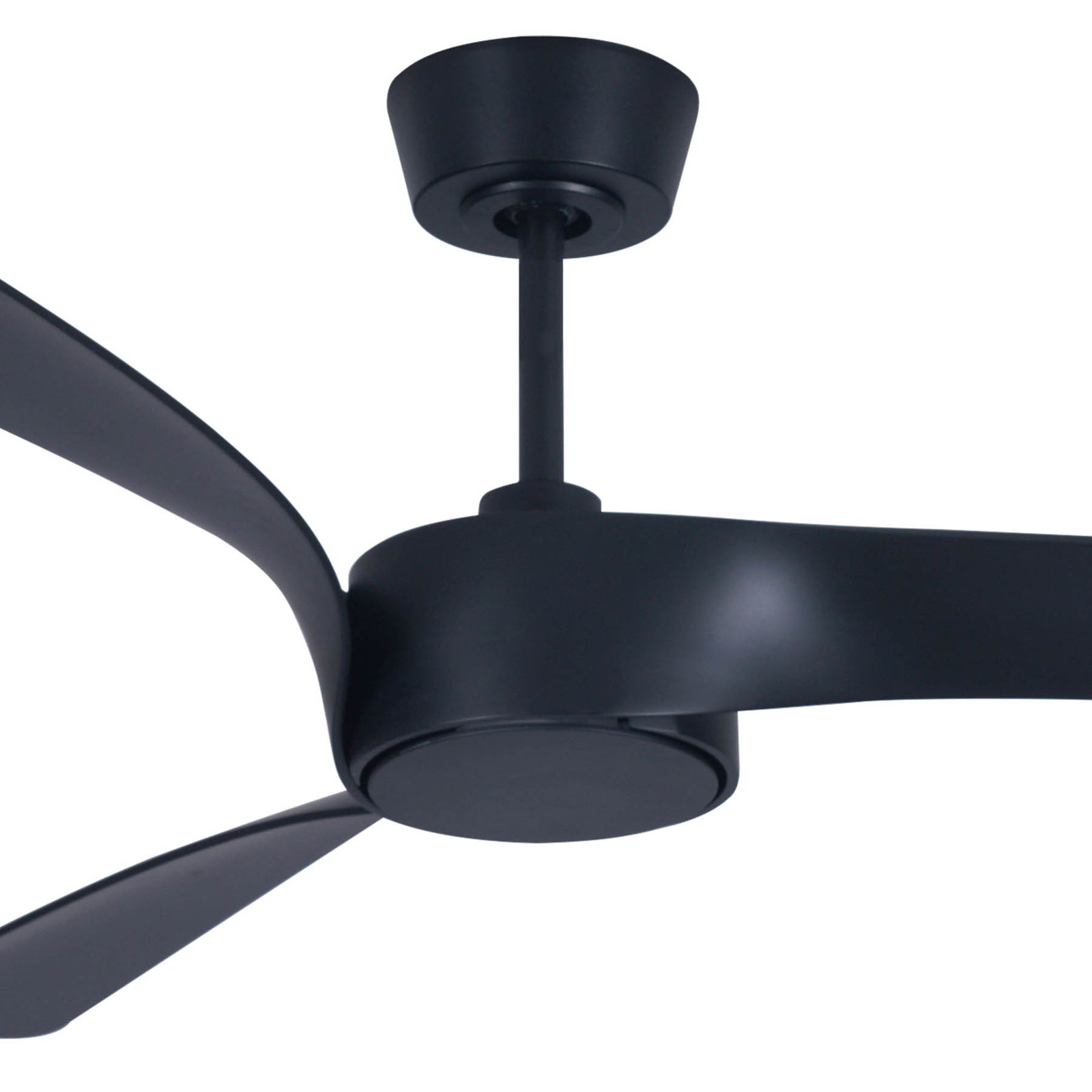 Beacon ceiling fan with light Line black 132 cm quiet
