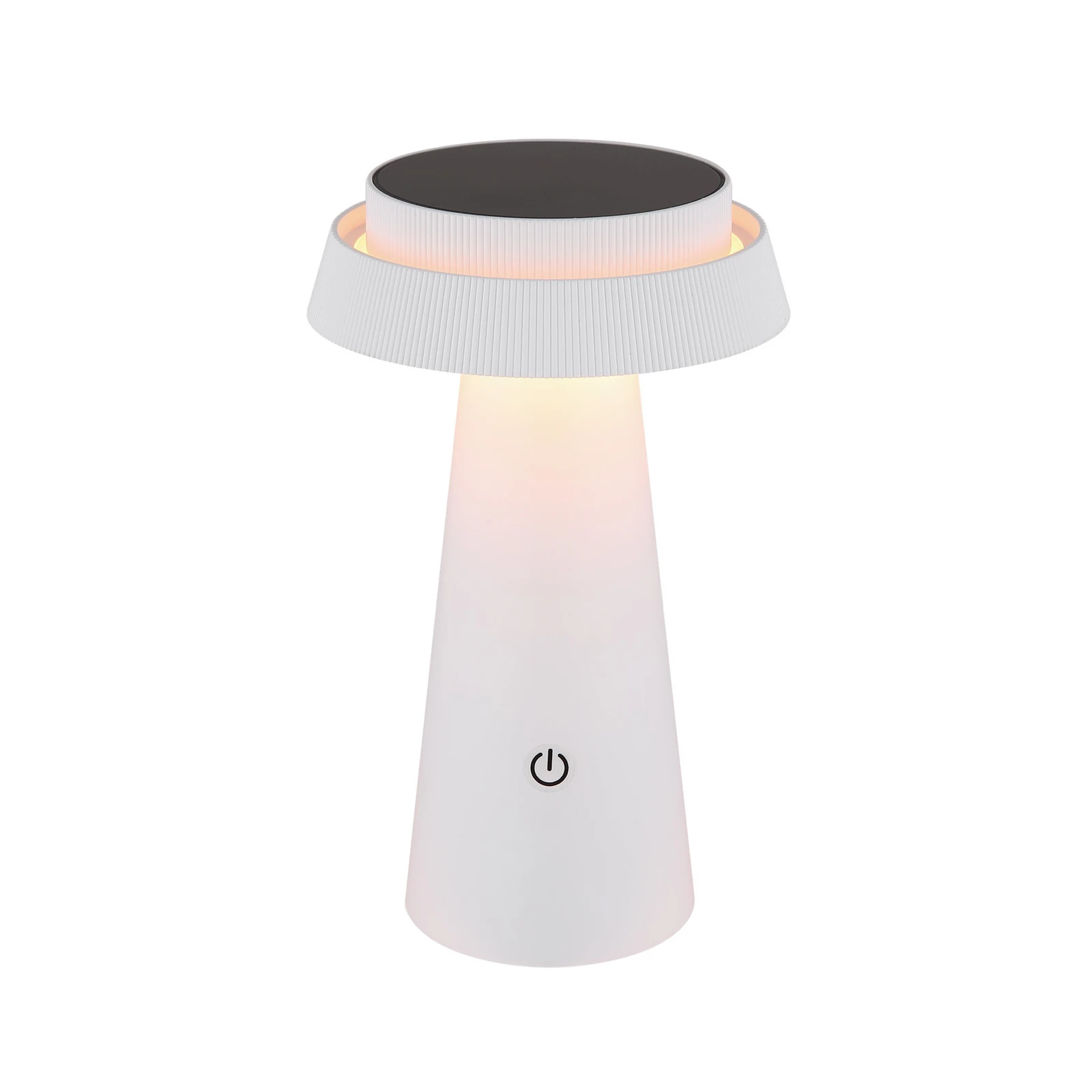 LED tafellamp op zonne-energie 36624, wit, oplaadbare batterij, CCT, IP54,