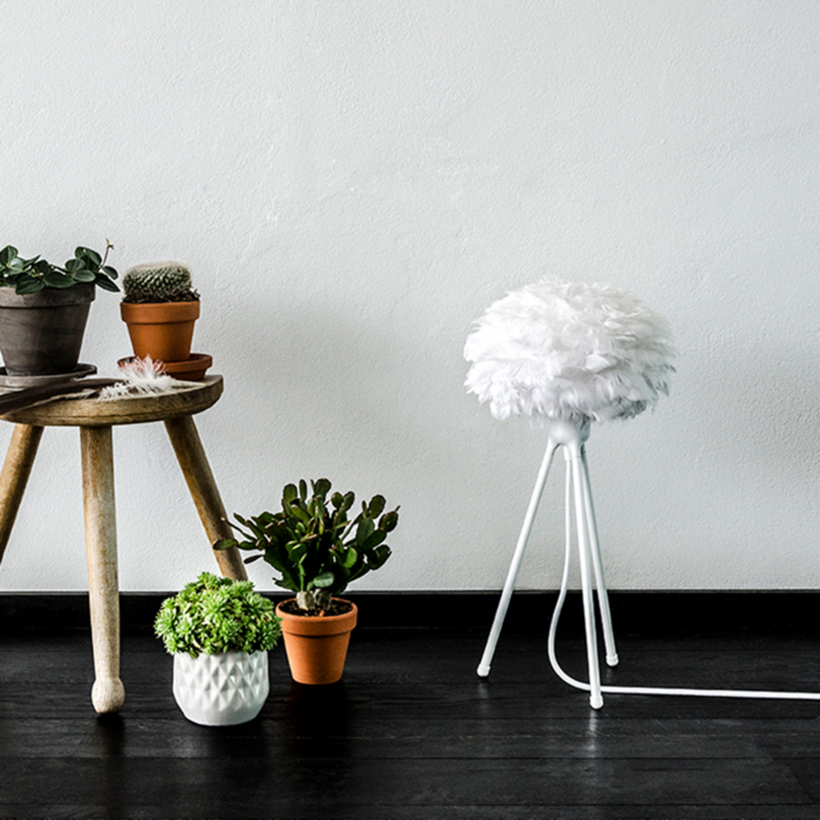 UMAGE Eos micro lampă de masă alb - Camera de zi / sufragerie - design - Metal