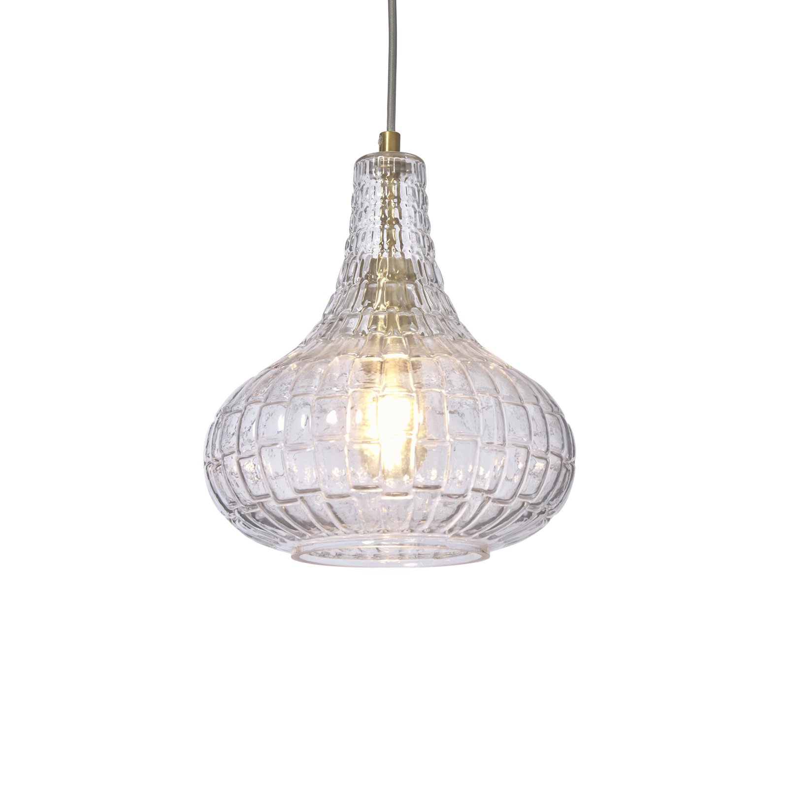 It's about RoMi Venice pendant light, clear, drop, glass