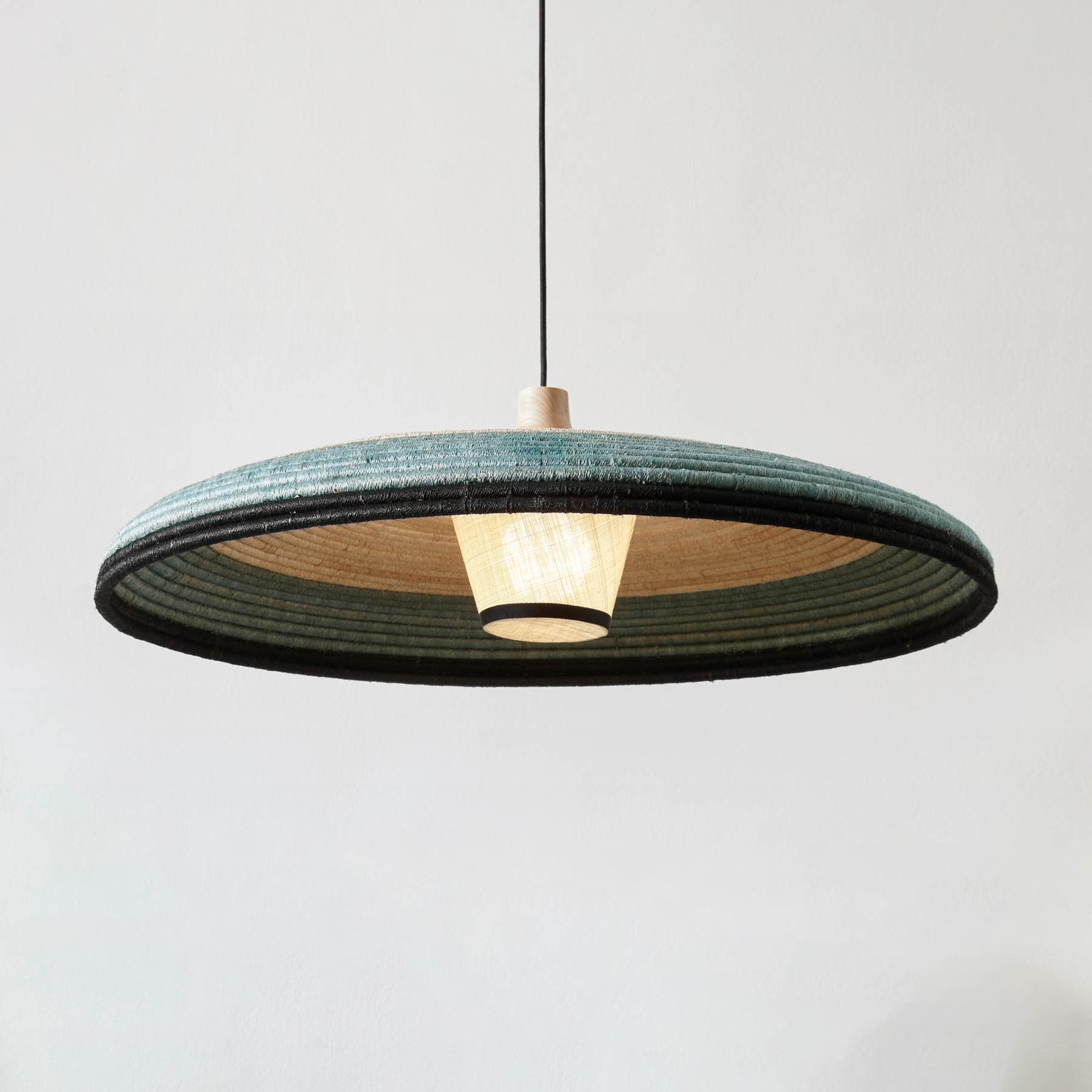 Forestier Grass pendant light L, made by hand