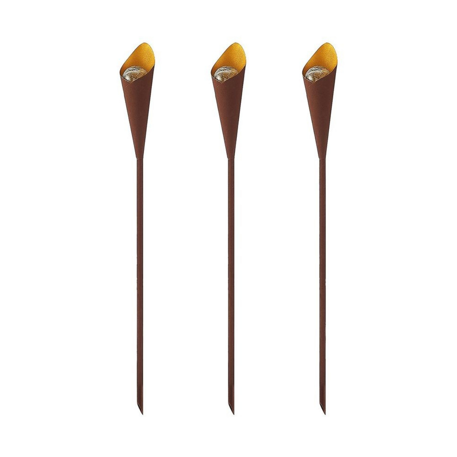 Jalf Lămpi Solare w/Spike 3 pcs. Rust - Lindby