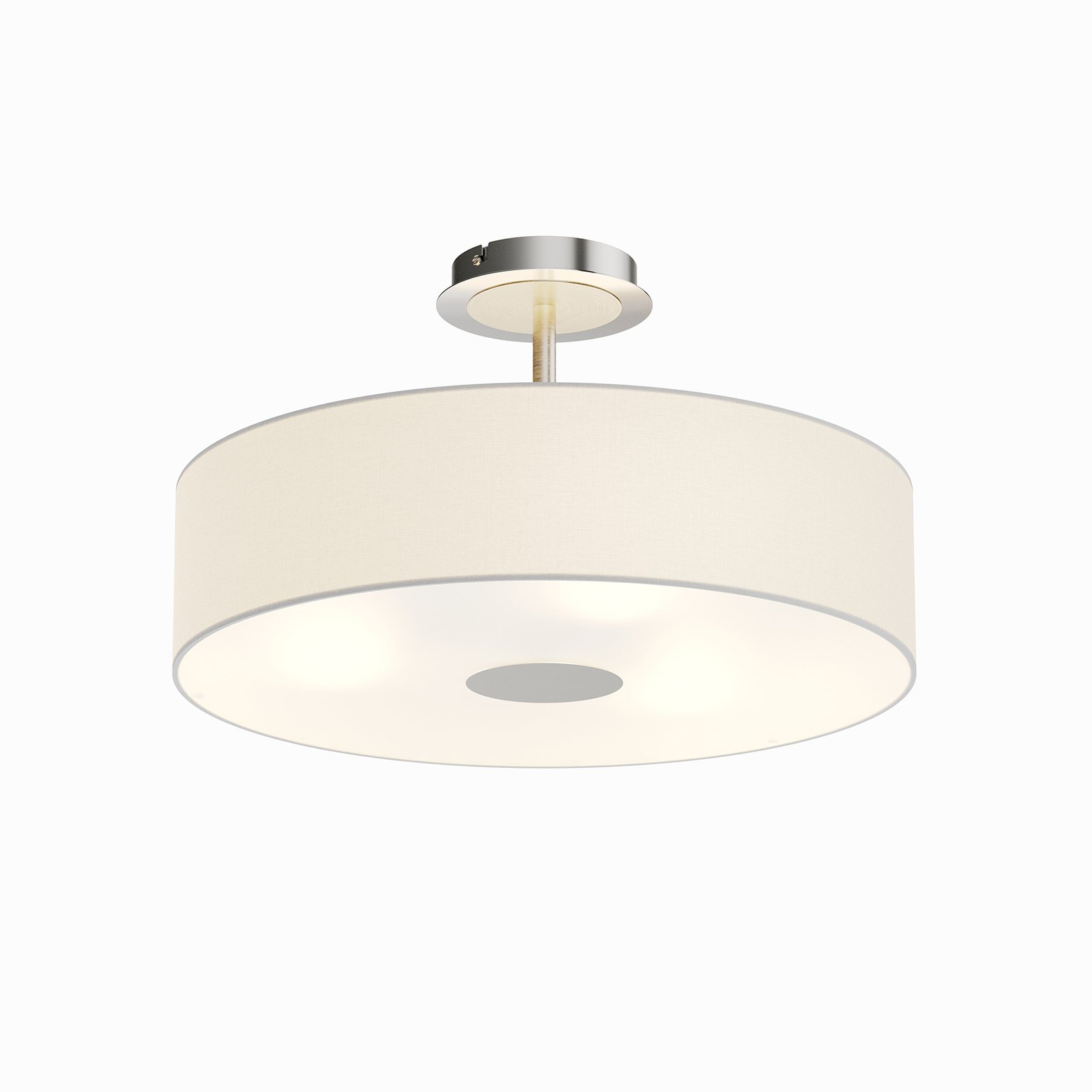 Josia Stropní Lampa White/Nickel/Chrome - Lindby