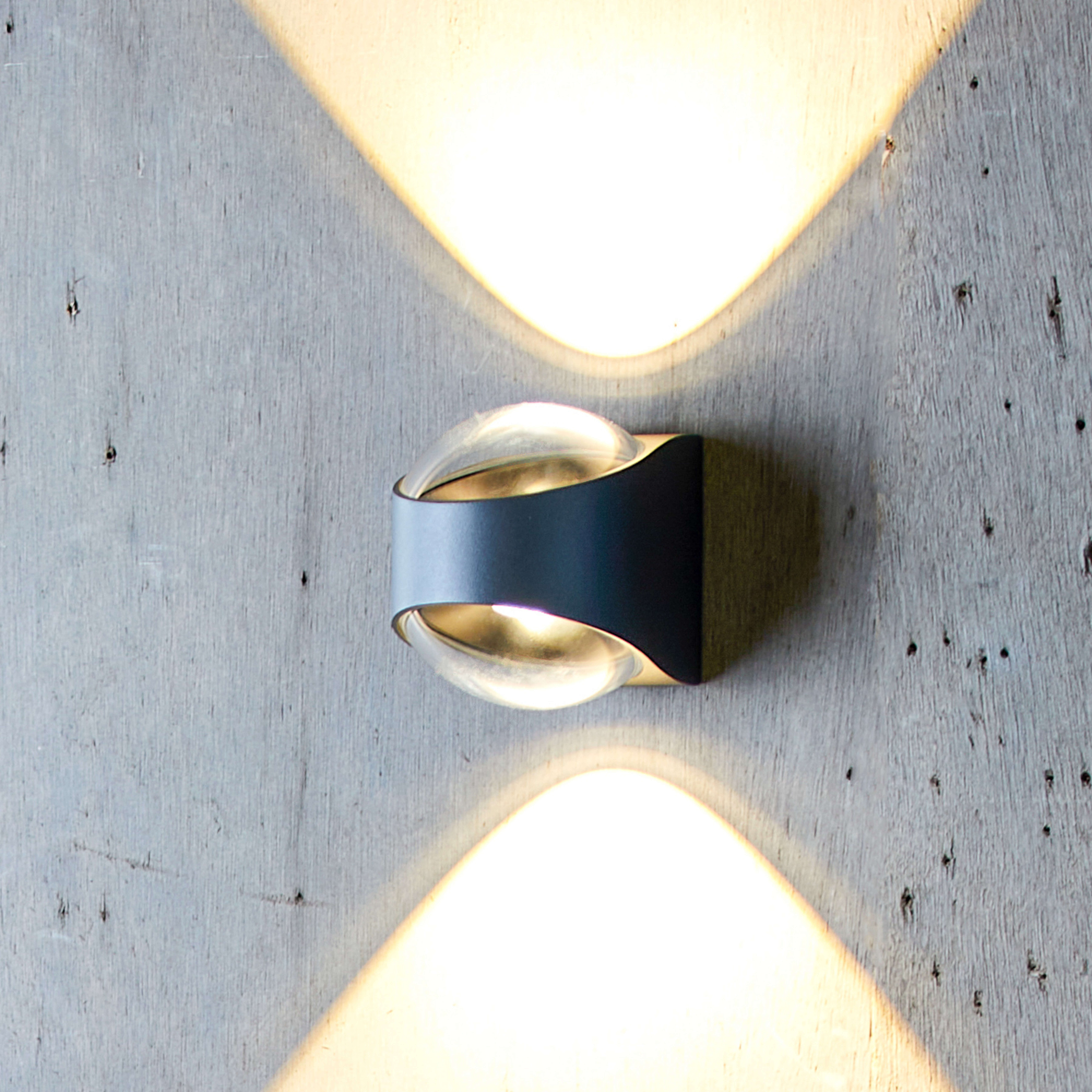 LOOM DESIGN Saga LED-Außenwandleuchte up/down