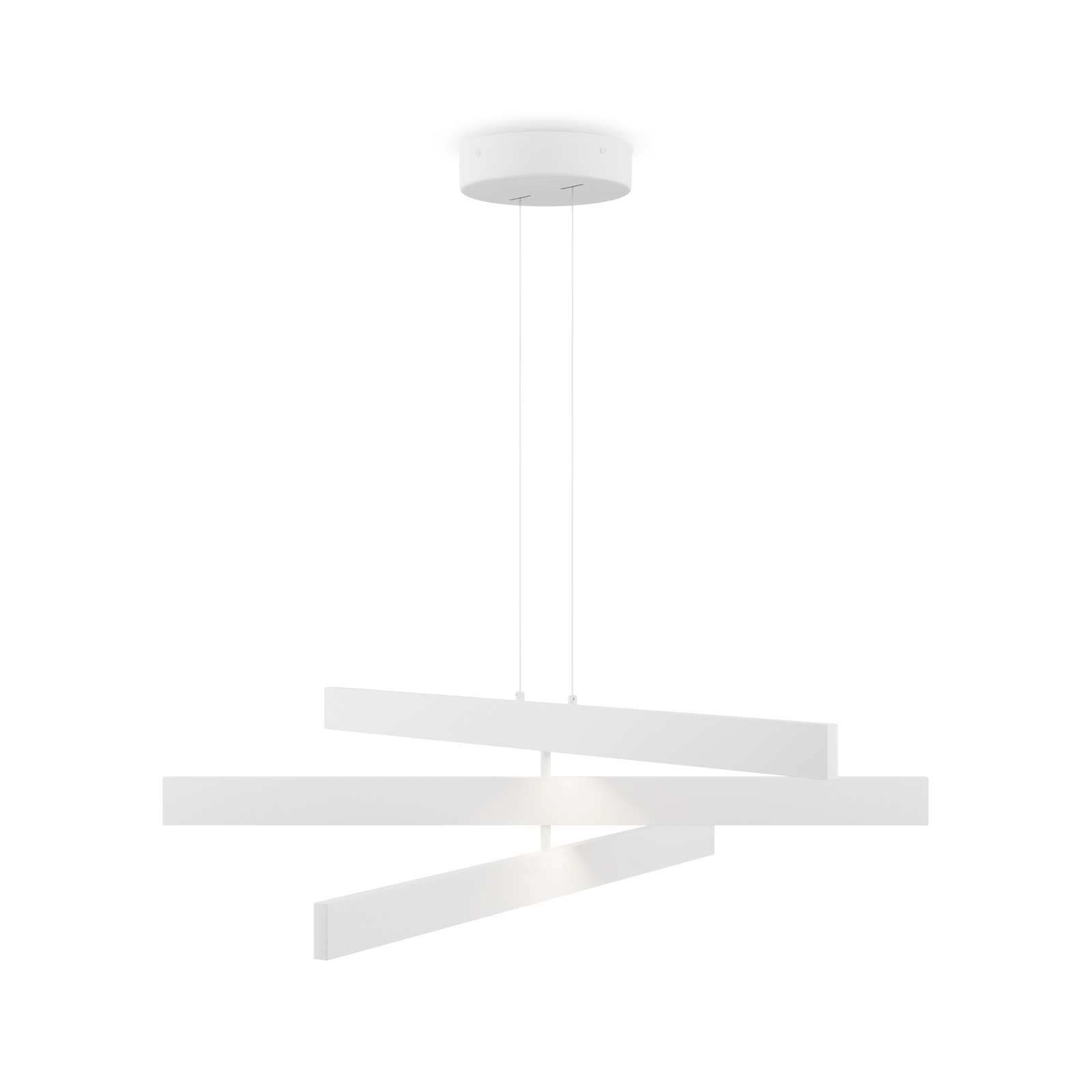 Maytoni Origami LED pendant light, white