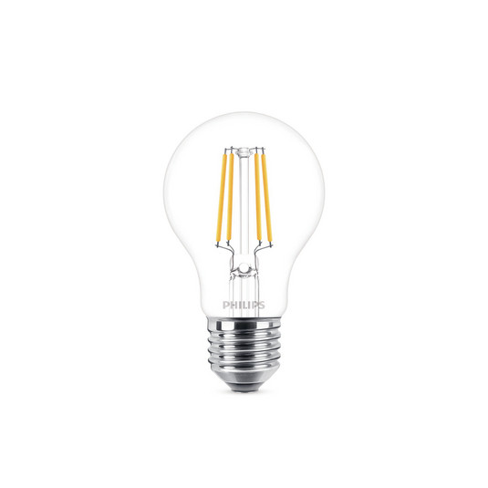 Philips LED žiarovka E27 4,3W 2700K filament 2 ks