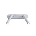 Point LED-Wandleuchte, weiß, Breite 25cm, 2-flg. - Antidark