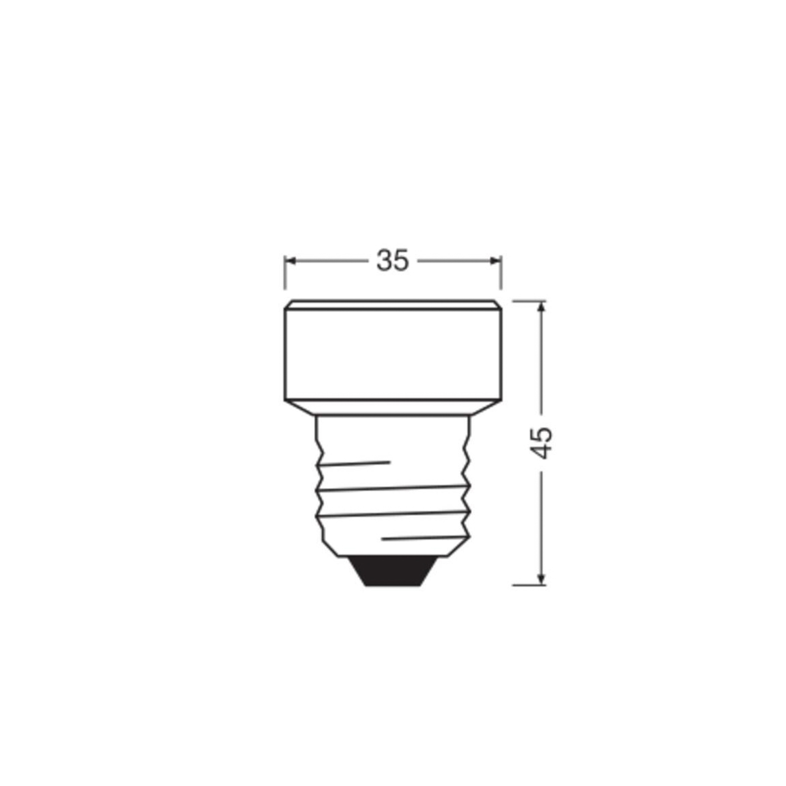 OSRAM LED Star Flat E27 3,5W 4 000K 3-Step-dim vyměnitelný kroužek