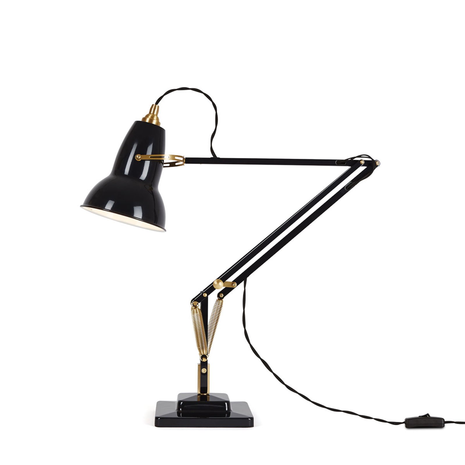 Original 1227 Brass Lampe de Bureau Jet Black - Anglepoise