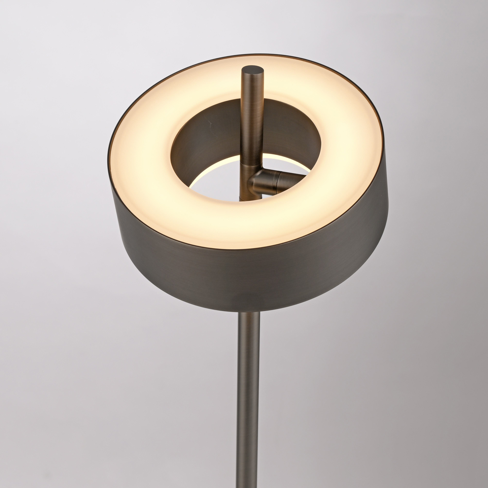 Paul Neuhaus LED-bordslampa Q-Rotate mörkbrun 40 cm