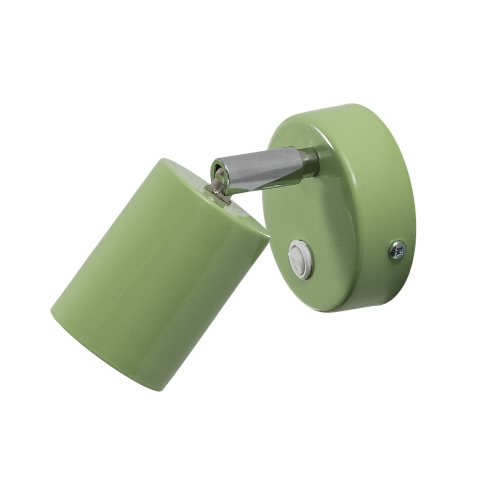 Wandstrahler Fun, hellgrün, 14 cm hoch, verstellbar, GU10 günstig online kaufen