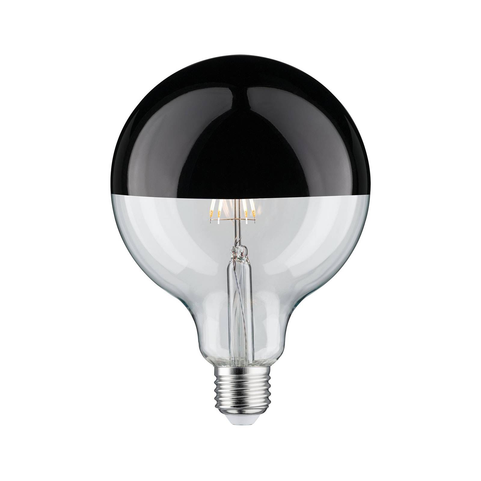 Paulmann LED tükrös fejű lámpa E27 6,5W feketekróm