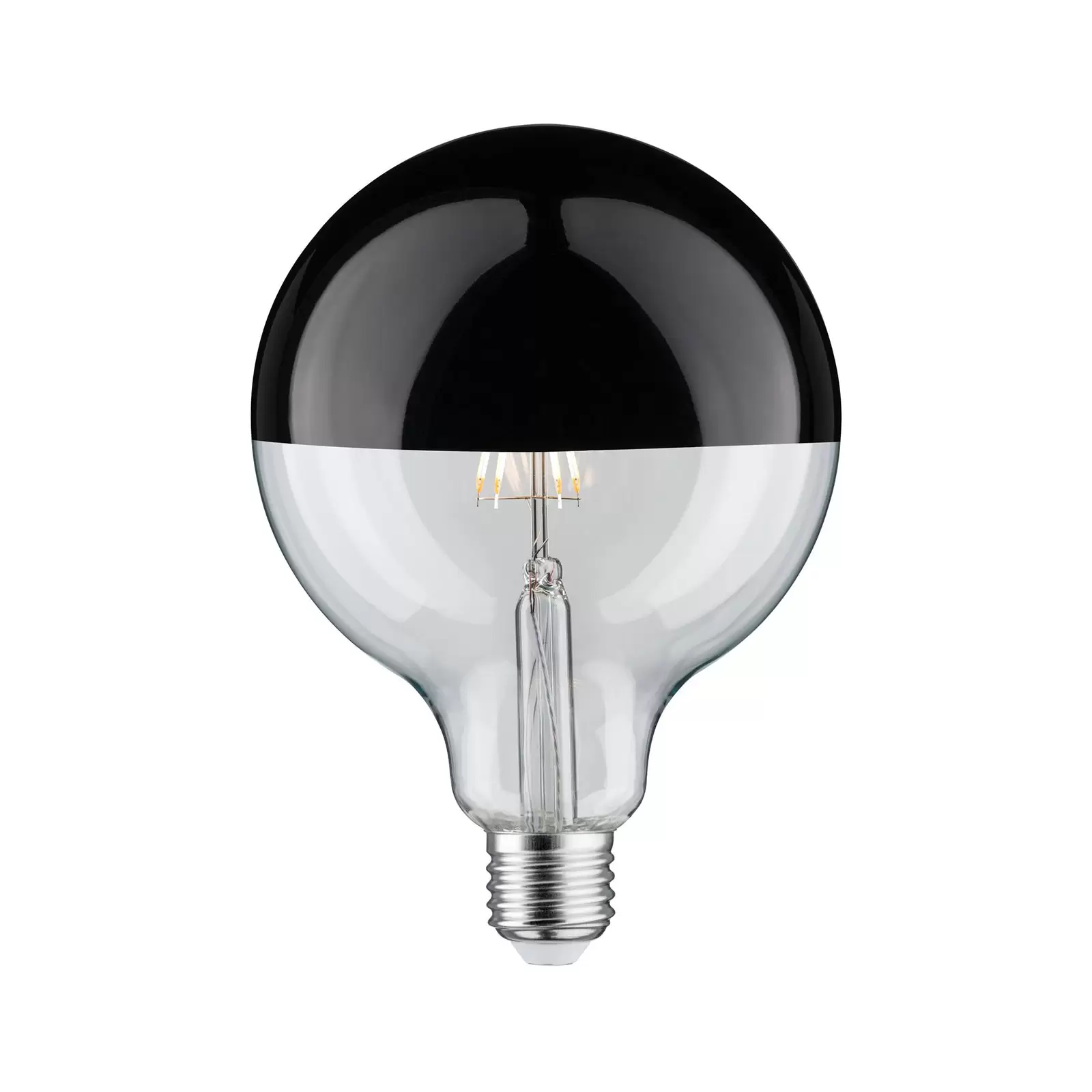 Ampoule LED pour miroir chromé 9 W GLS Silver Crown (E27