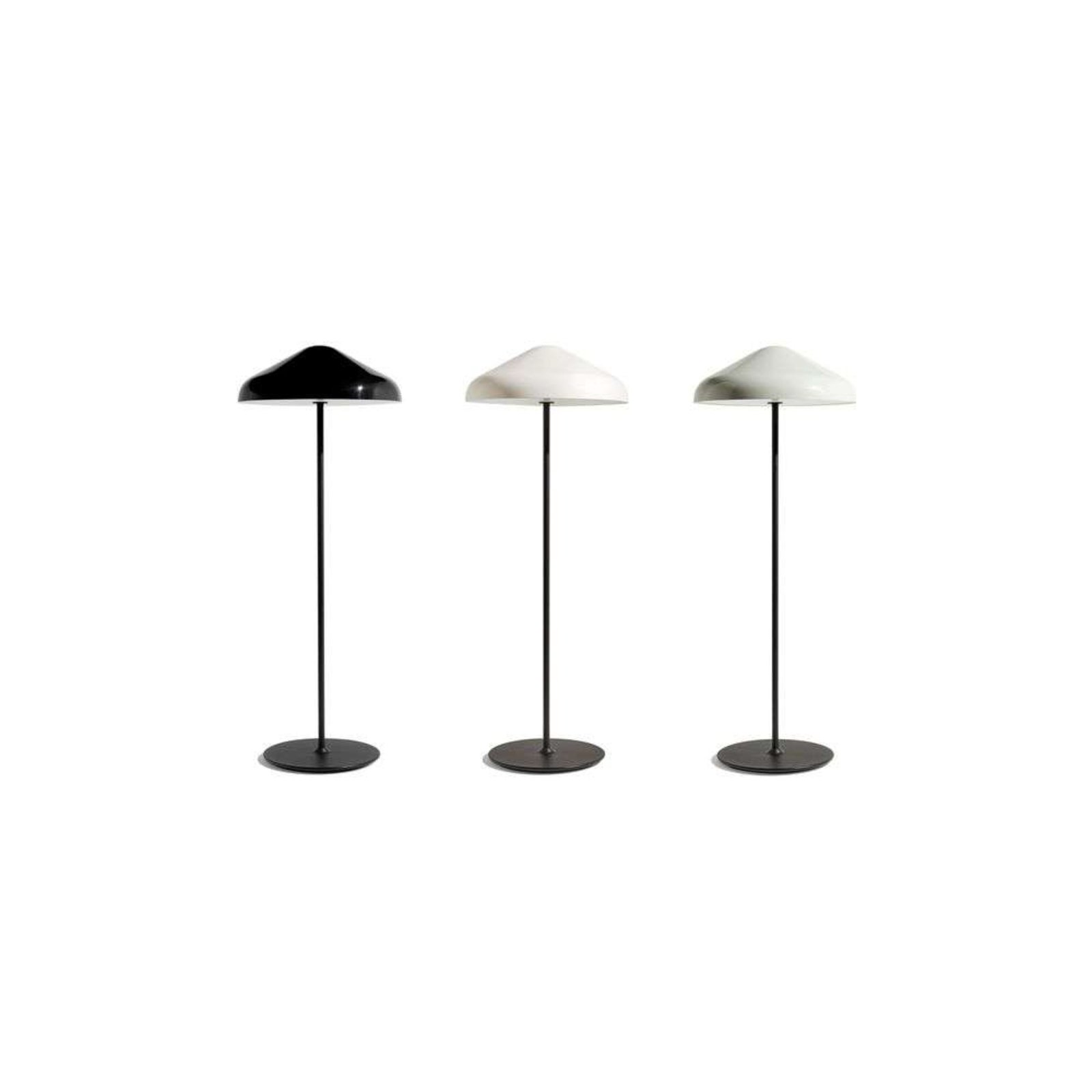 Pao Steel Lampadar Soft Black - HAY