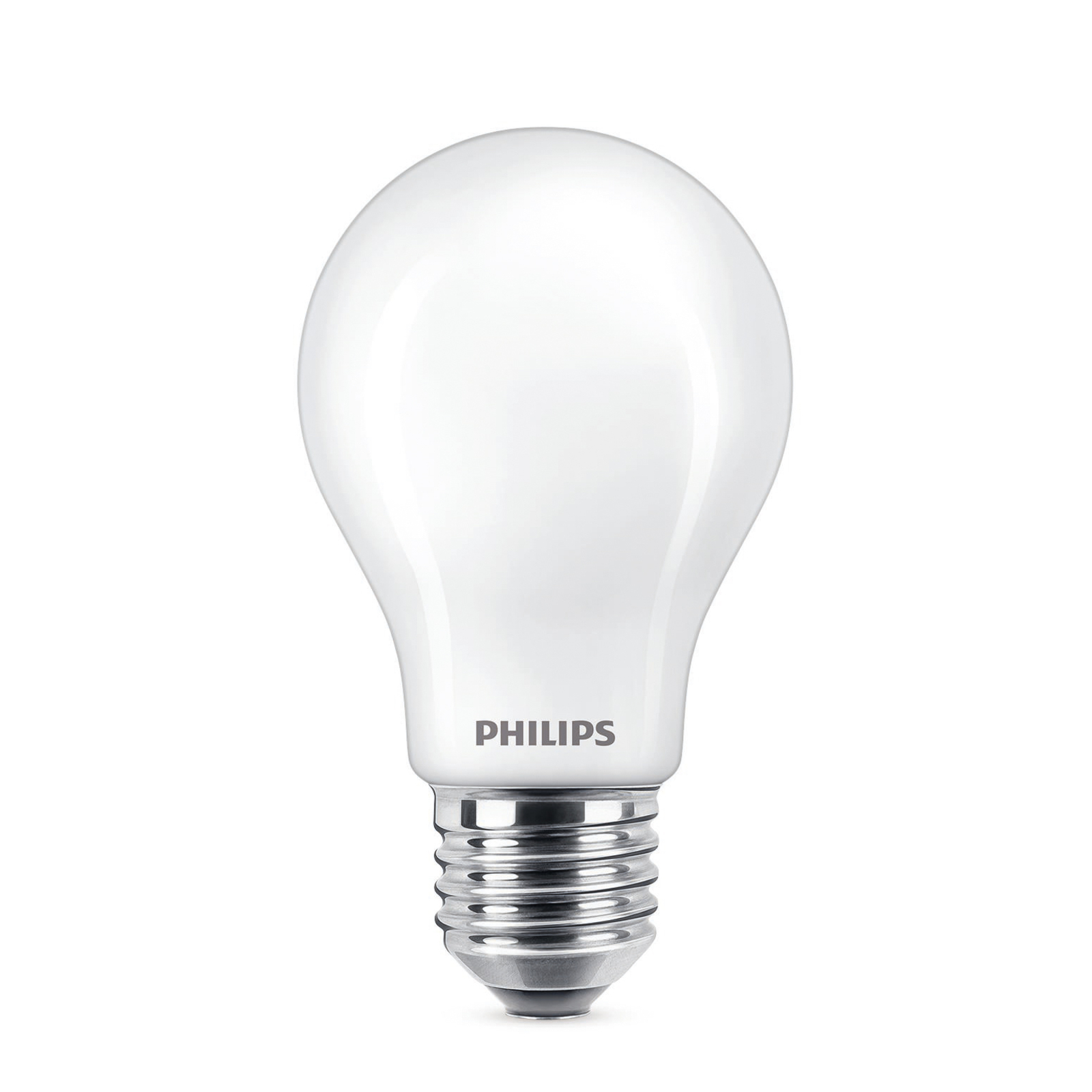 Philips LED-pære E27 7 W 806lm 2.700 K mat 3 stk
