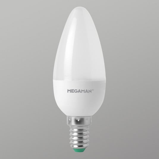 E14 3.5W LED candle bulb opal, 2,800K