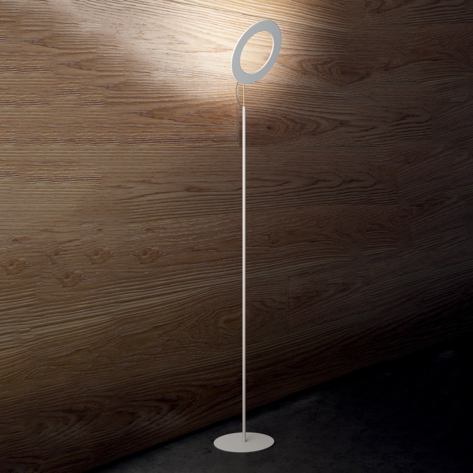 ICONE Vera lampa stojąca LED, 927, biała