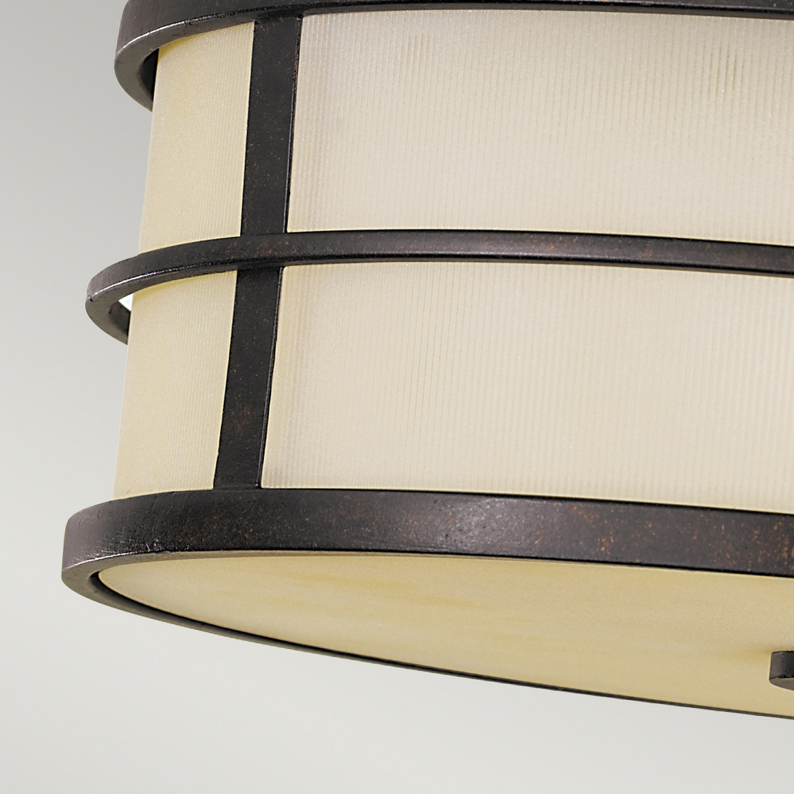 FEISS Plafonieră Fusion înălțime 124 cm - Camera de zi / sufragerie - bronz chihlimbar - Metal