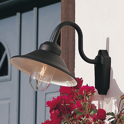 Utomhusvägglampa Vega, bredd 29,5 cm