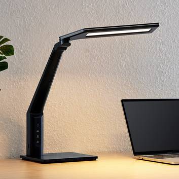 Prios Uzimar LED table lamp, dimmable with CCT