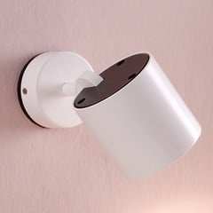 Käännettävä seinävalaisin Kronn, valkoinen